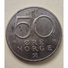 50 эре 1978год. Норвегия