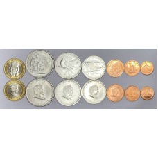 Набор из 7 монет  2010 год. Острова Кука 