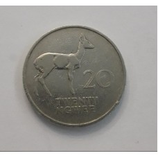 20 нгве 1968 год. Замбия. Антилопа