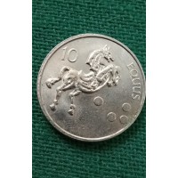 10 толаров 2001 год. Словения