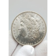 1 доллар 1884год. США. Morgan Dollar