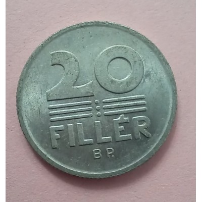 20 филлеров 1985 год. Венгрия. Голубь