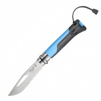 Нож Opinel Outdoor Earth №8, нержавеющая сталь, синий