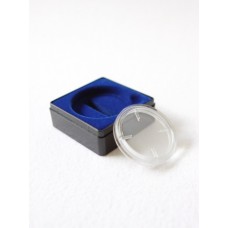 Футляр пластиковыйдля одной монеты в капсуле (диаметр 44 мм), синий