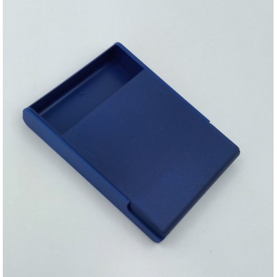 Футляр пластиковый для одной монеты в капсуле (диаметр 44 мм) синий