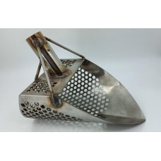 Совок для подводного и пляжного поиска (скуп), "соты", нержавеющая сталь, заострённый Совок для подводного и пляжного поиска (скуп), "соты", нержавеющая сталь, заострённый