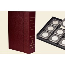 Albo Case для хранения монет в квадратных капсулах (48 капсул). Albo Numismatico