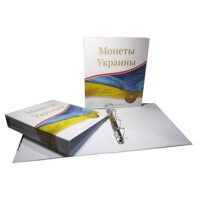 Альбом вертикальный 230х270 мм, для монет Украины, без листов