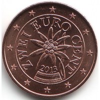 2 евроцента 2013 год. Австрия
