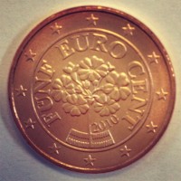 5 евроцентов 2010 год. Австрия
