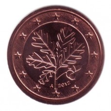 2 евроцента 2012 год. Германия (двор A)