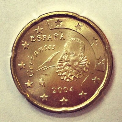 20 Евроцентов 2004 год. Испания