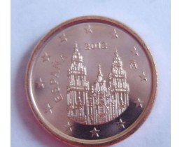 1 евроцент 2012 год. Испания