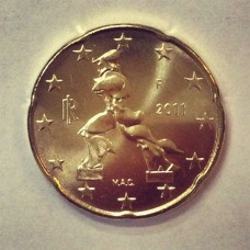 20 евроцентов 2011 год. Италия