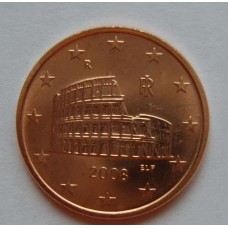 5 евроцентов 2008 год. Италия