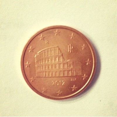 5 евроцентов 2012 Италия