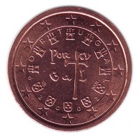 2 евроцента 2002 год. Португалия