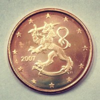 5 евроцентов 2007 год. Финляндия