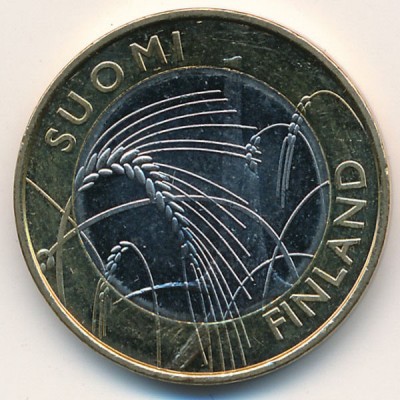 5 Евро 2011 год. Финляндия. Саво