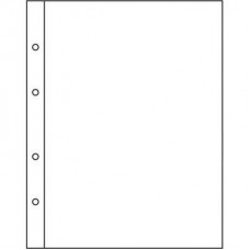 Лист вертикальный для бон и открыток 1 ячейку, формат Оптима