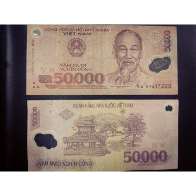 Банкнота Вьетнам 50.000 донгов 2006 год