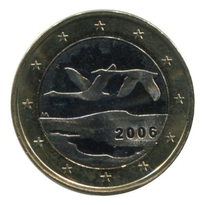 1 евро 2006 год. Финляндия
