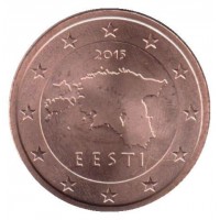 2 Евроцента 2015 год. Эстония