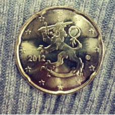 20 Евроцентов 2012 год. Финляндия.