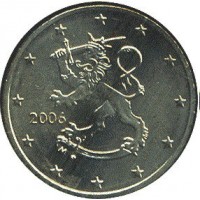 50 Евроцентов 2006 год. Финляндия