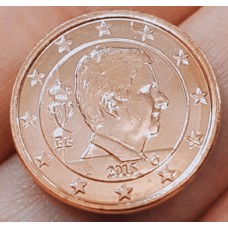 1 евроцент 2015 год. Бельгия