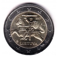 2 евро 2017 год. Литва