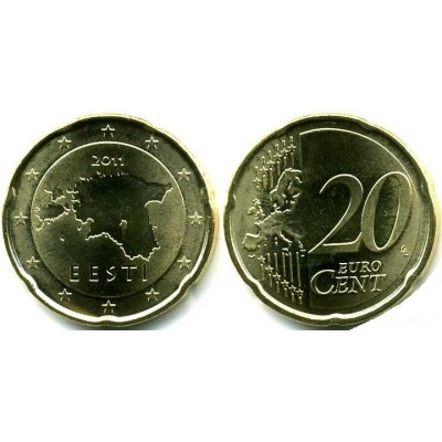 20 Евроцентов 2011 год. Эстония 