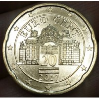20 Евроцентов 2017 год. Австрия