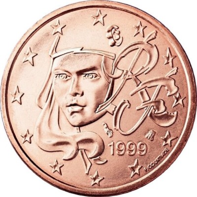 5 Евроцентов 1999 год. Франция