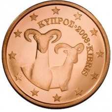 5 Евроцентов 2008 год. Кипр