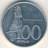 100 рупий 1999 года. Индонезия 