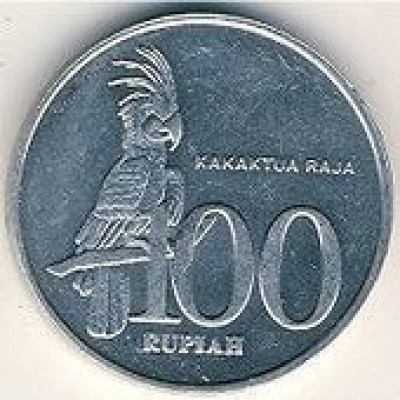 Индонезия 100 рупий 1999 года.