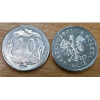 20 грошей 2015 год. Польша