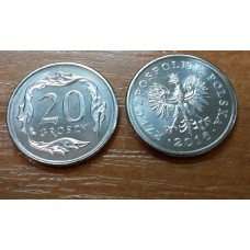 20 грошей 2016 год. Польша