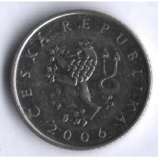 1 крона 2006 год. Чехия
