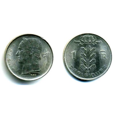 1 франк 1972 г. Бельгия