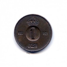 1 эре Швеция 1956 год