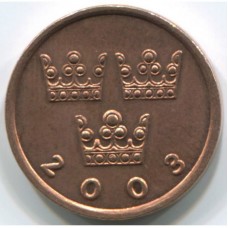 50 эре 2003 год. Швеция