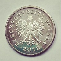 1 злотый 2012 год. Польша