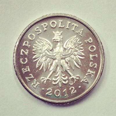 50 грошей 2012 год. Польша