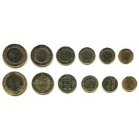 Набор монет Турция (6 монет)