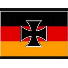 Германский торговый флаг с Железным Крестом