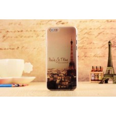 Матовый задний чехол "Париж" для телефона Apple iPhone 6 4,7" 