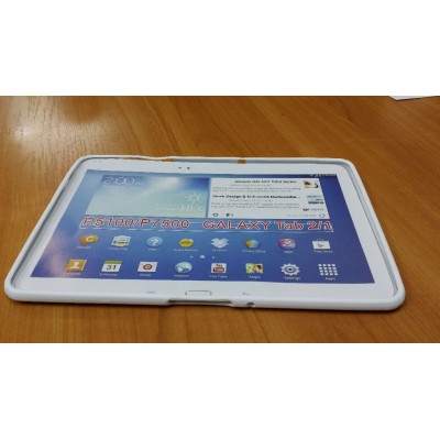 Мягкий силиконовый чехол для Samsung Galaxy Tab 2 10.1 P5100 P5110 P7500 Белый