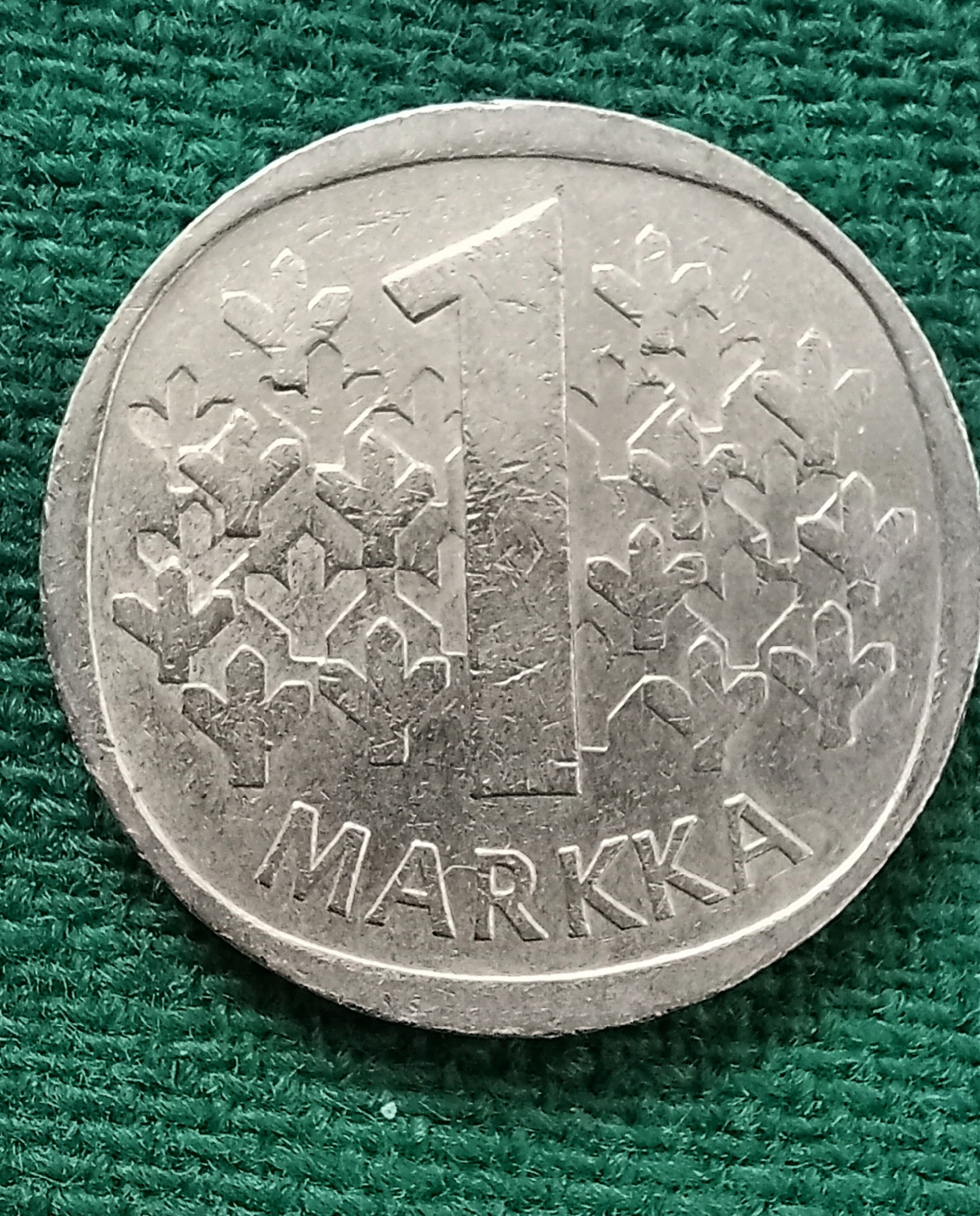1 марка 1978 год. Финляндия